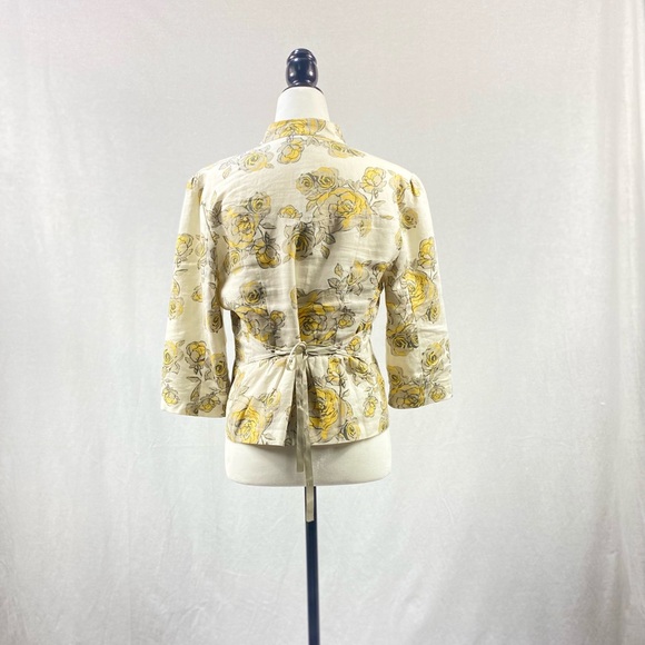 RW&CO. White, Yellow, and Grey Blazer Jacket - Picture 3 of 4